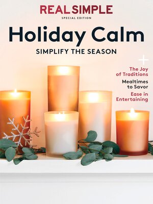 cover image of Real Simple Holiday Calm